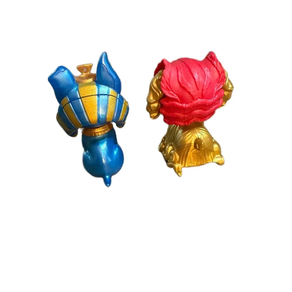 Mattel Monster High Pet Figures Jinafire Dragon and Cleo de Nile Dog Blue Gold
